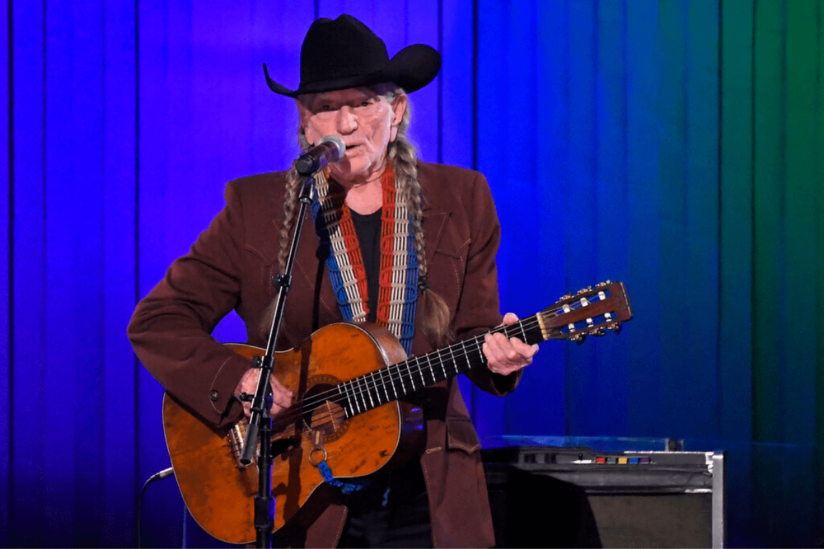 Willie Nelson performs onstage