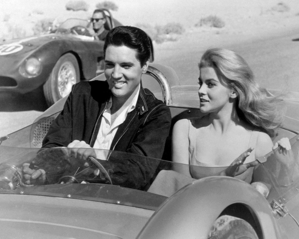 Actress Ann-Margret and actor and singer Elvis Presley in the film 'Viva Las Vegas', 1964. 