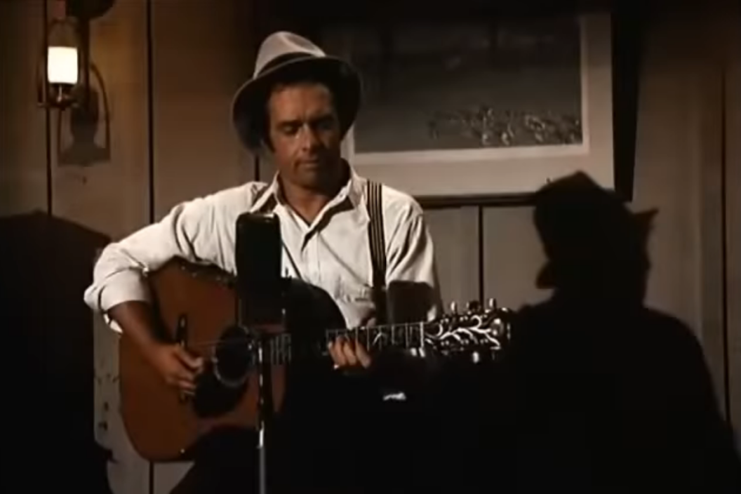Merle Haggard on the Waltons