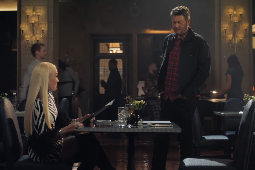 Gwen Stefani Blake Shelton commercial