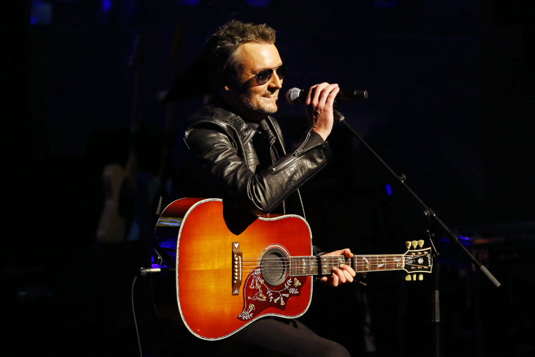 Eric Church performs onstage for the 2021 Medallion Ceremony