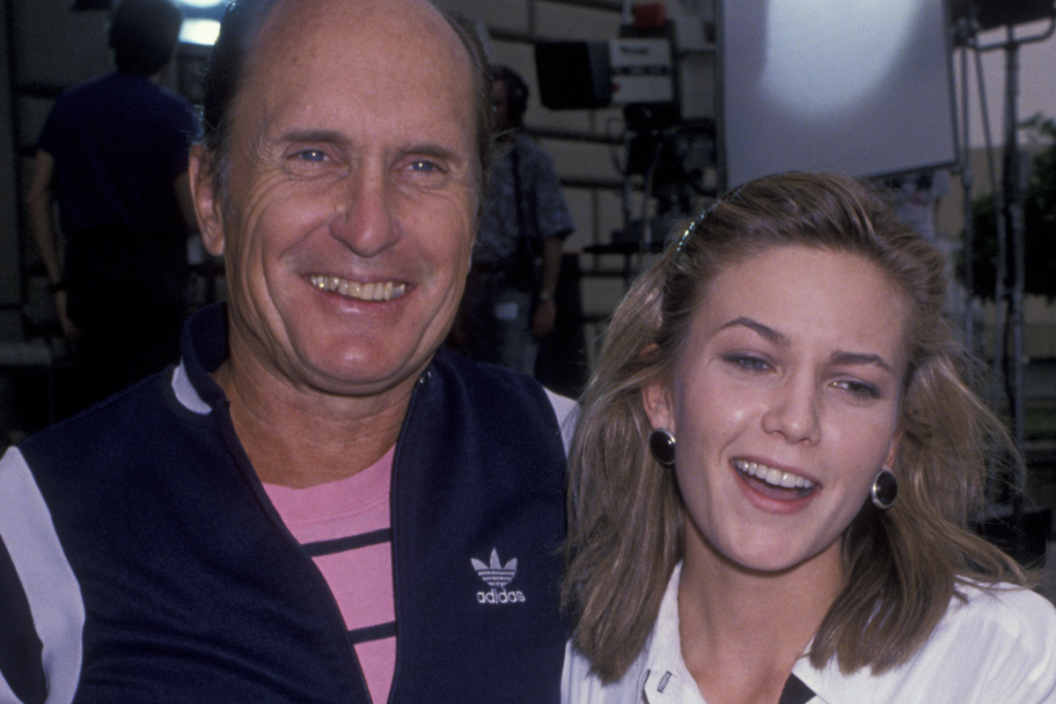Robert Duvall and Diane Lane attend the rehearsals for 41st Annual Primetime Emmy Awards on September 16, 1989 at the Pasadena Civic Auditorium in Pasadena, California. (Photo by Ron Galella, Ltd./Ron Galella Collection via Getty Images)