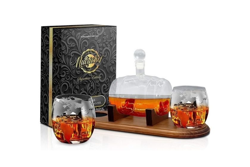 decanter whiskey set (one
