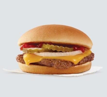 jr cheeseburger from Wendy's