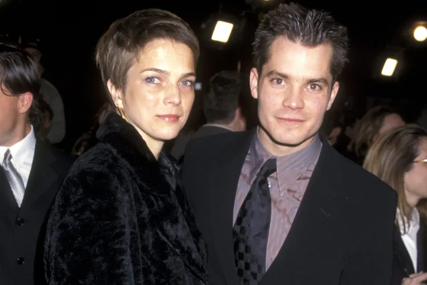 Timothy Olyphant and Alexis Knief during Premiere of "An American Werewolf in Paris" at Mann's Chinese Theatre in Hollywood, California, United States.