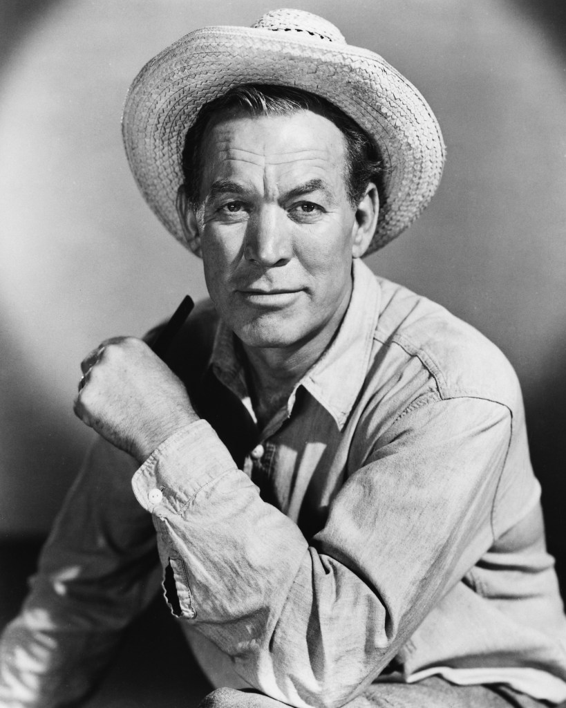 American actor Ward Bond (1903 - 1960), circa 1950.