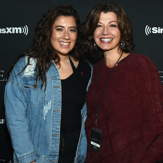 NASHVILLE, TN - OCTOBER 29: Corrina Grant Gill and Amy Grant attend SiriusXM presents the Eagles in their first ever concert at the Grand Ole Opry House on October 29, 2017 in Nashville, Tennessee.