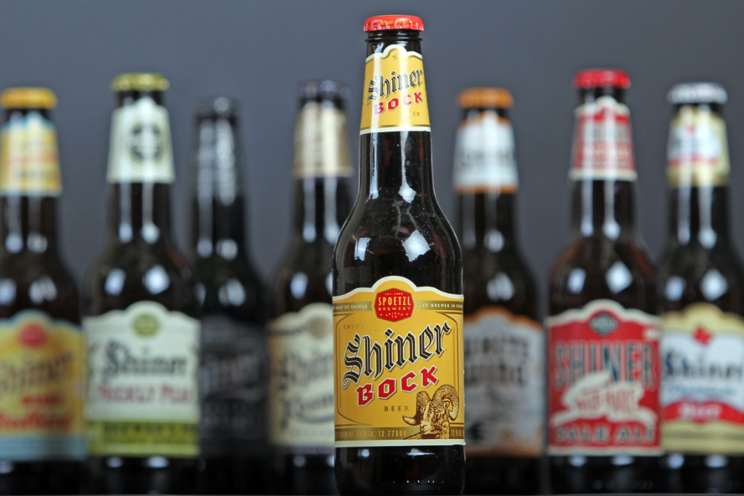 Shiner Bock and other beers available from the Spoetzl Brewery. Tuesday, July 8, 2014. Staff photo by John Wilcox.