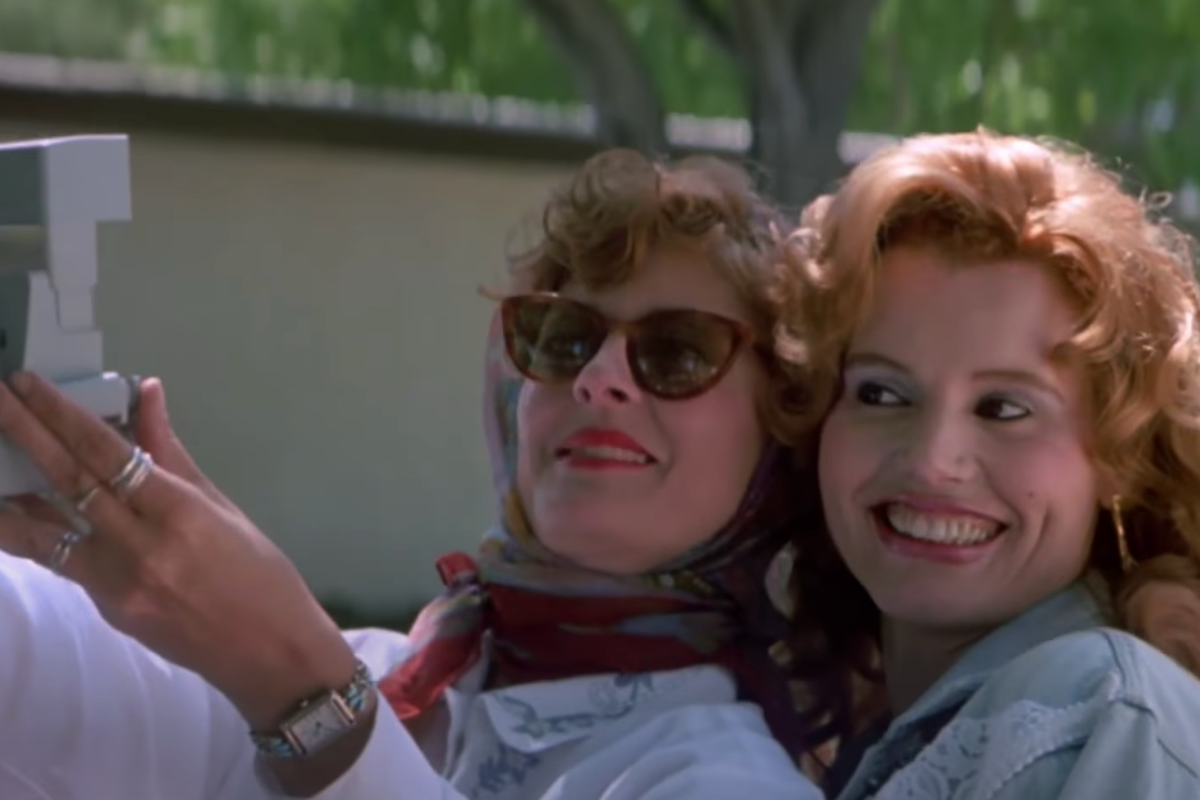 thelma and louise scene - Ilustrasi 2