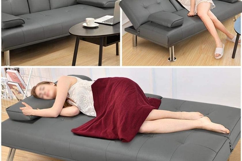 daybed sofa (modern couch that converts to a bed)