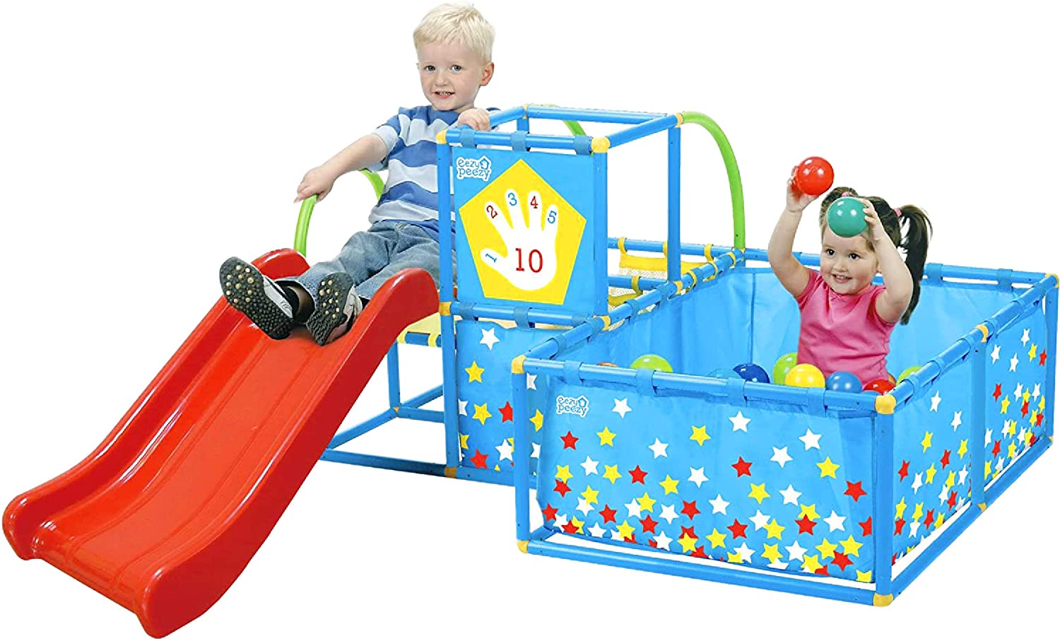 playhouse with slide