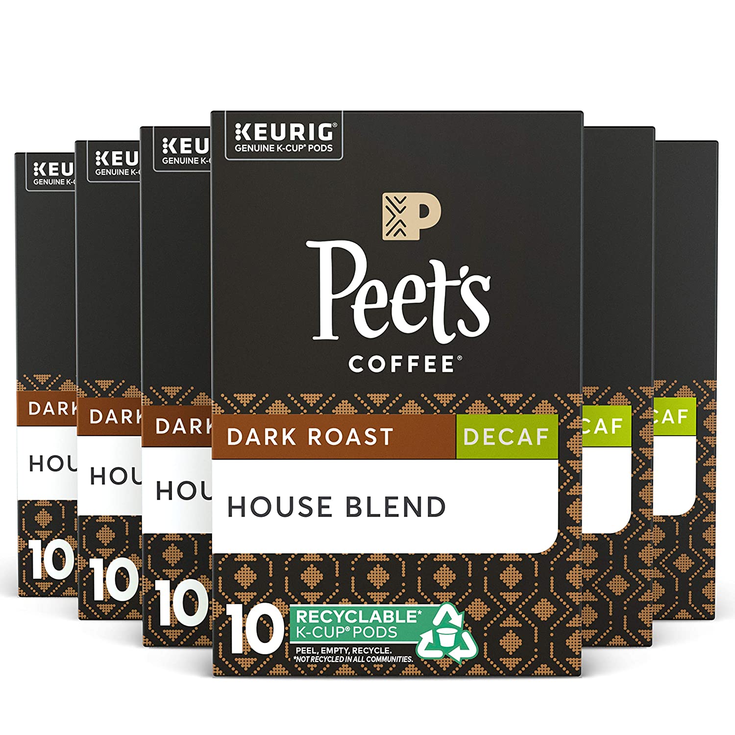 Peet's coffee dark roast house blend