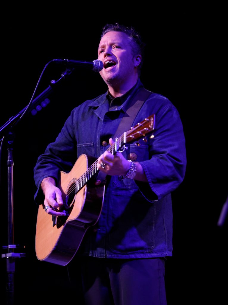 NASHVILLE, TENNESSEE - JANUARY 07: Jason Isbell performs at City Winery Nashville on January 07, 2023 in Nashville, Tennessee.