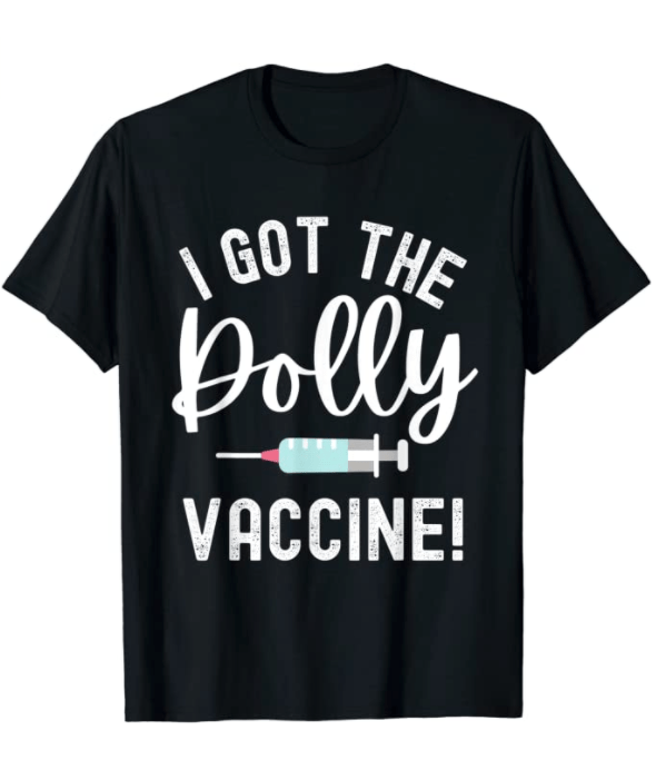 dolly parton vaccine shirt