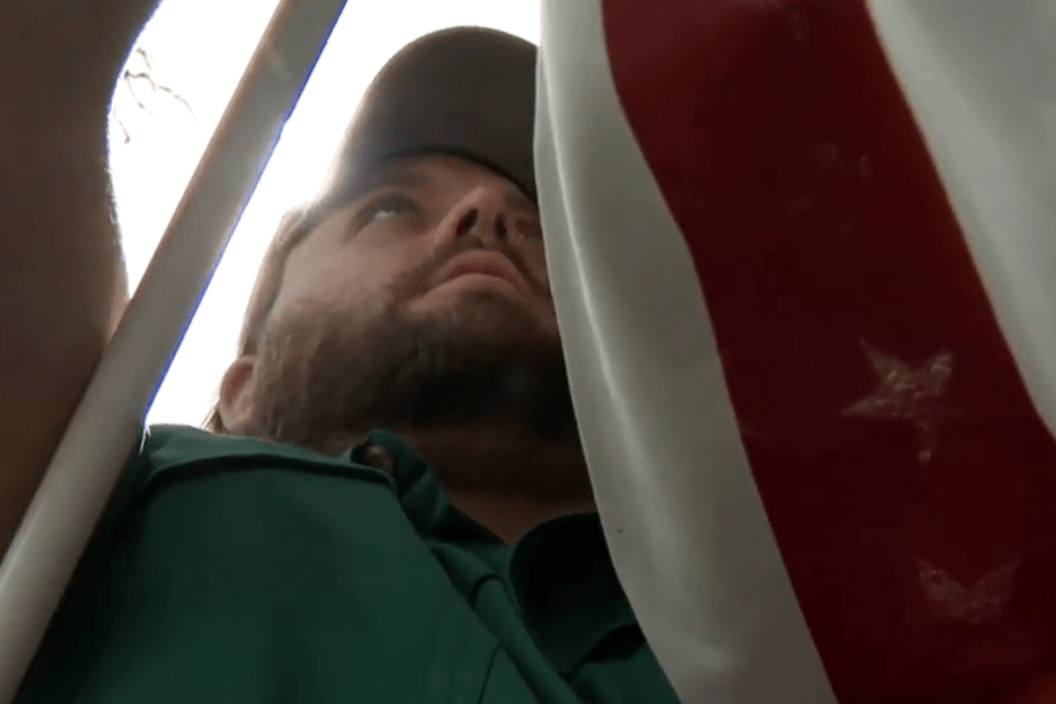 Dillon Carmichael American Flag