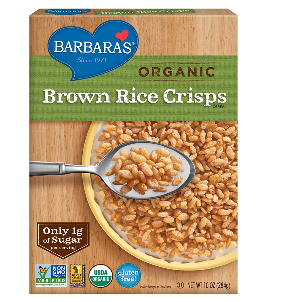 Barbara's brown rice crisps