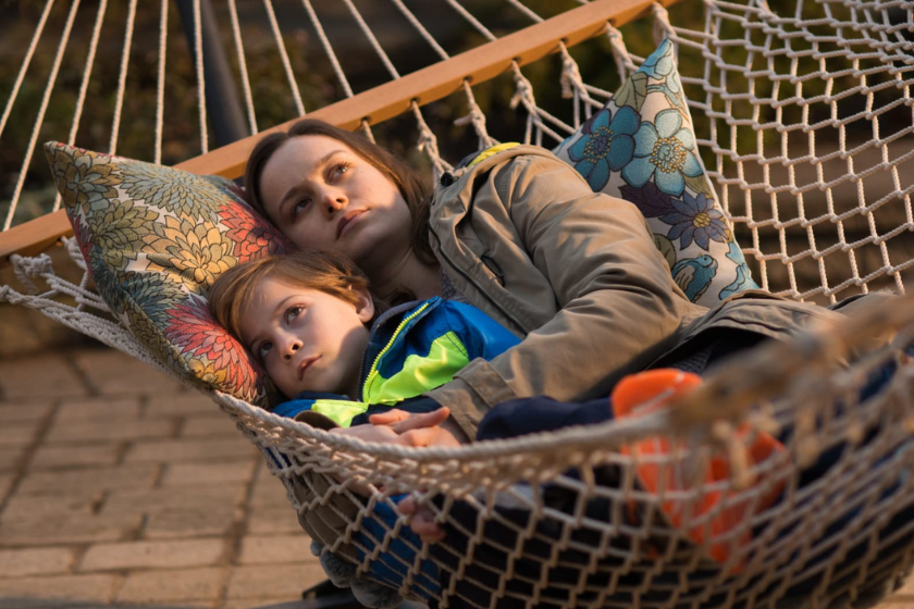 Brie Larson and Jacob Tremblay in Room (2015)