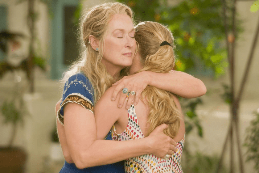 Meryl Streep and Amanda Seyfried in Mamma Mia! (2008)