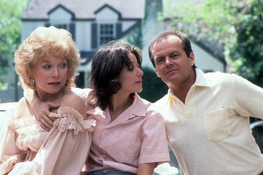 Jack Nicholson, Shirley MacLaine, and Debra Winger in Terms of Endearment (1983)