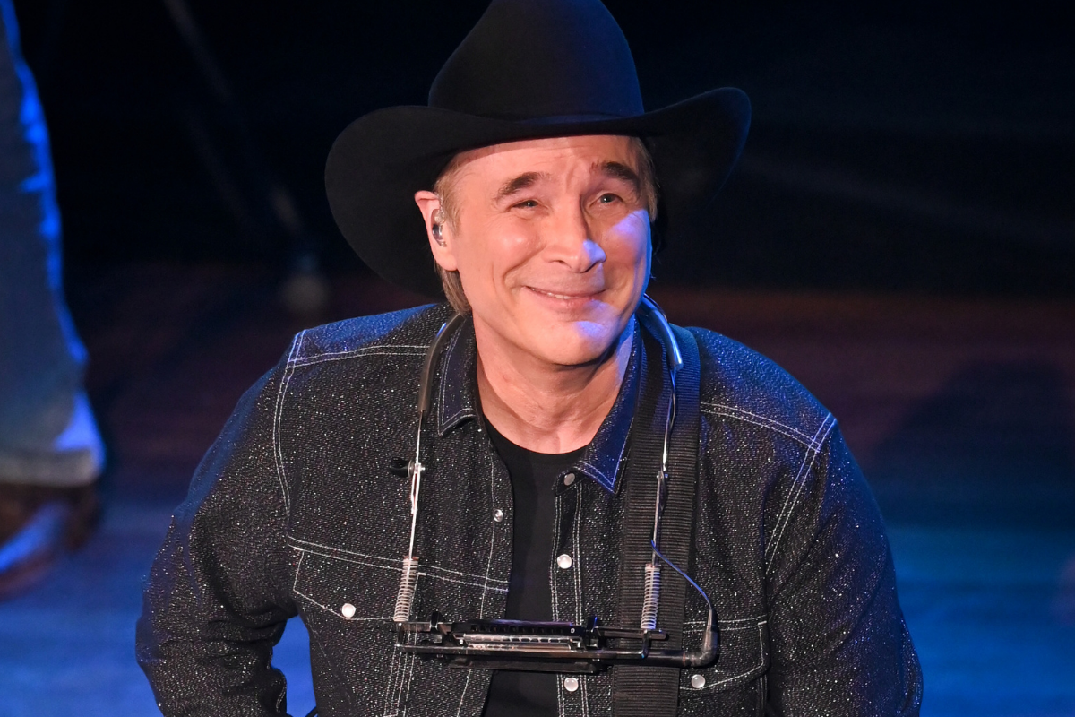 Singer & songwriter Clint Black performs at the Ryman Auditorium on December 02, 2020 in Nashville, Tennessee.