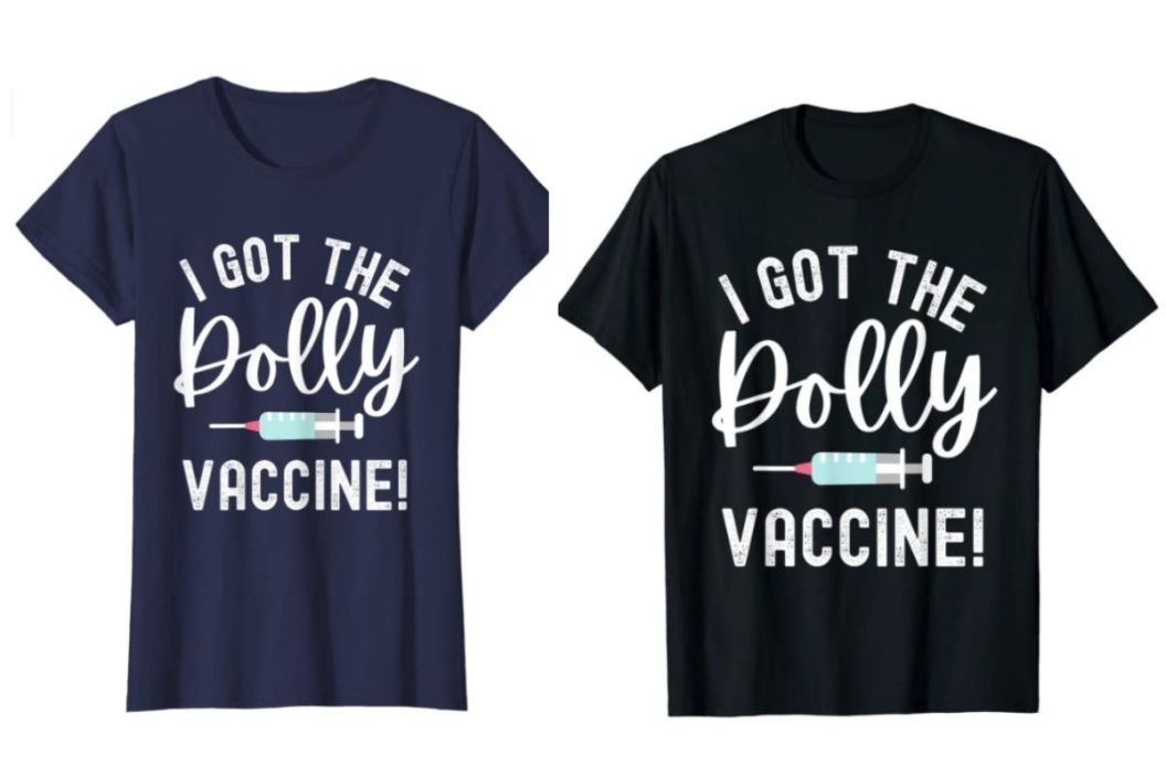 dolly vaccine t shirt