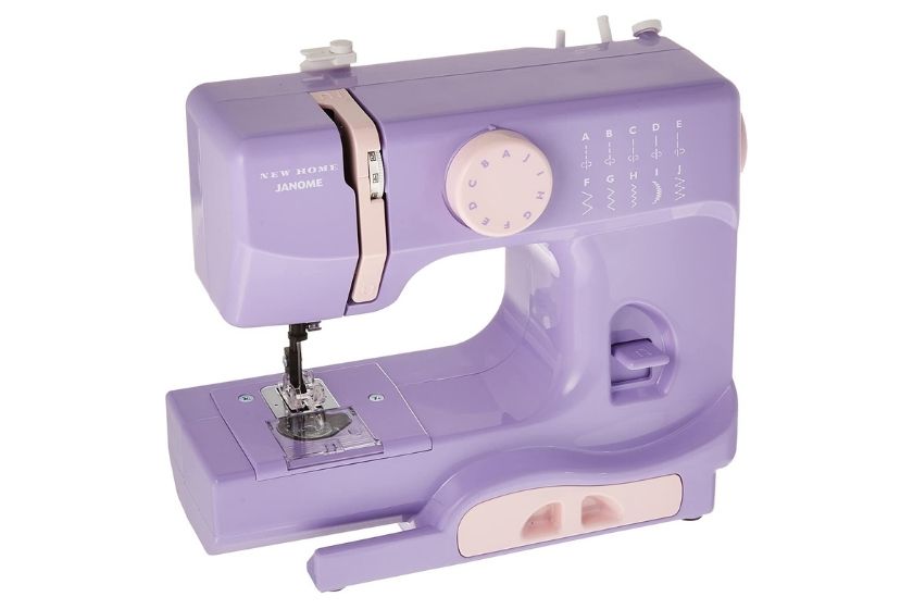 purple mini sewing machine
