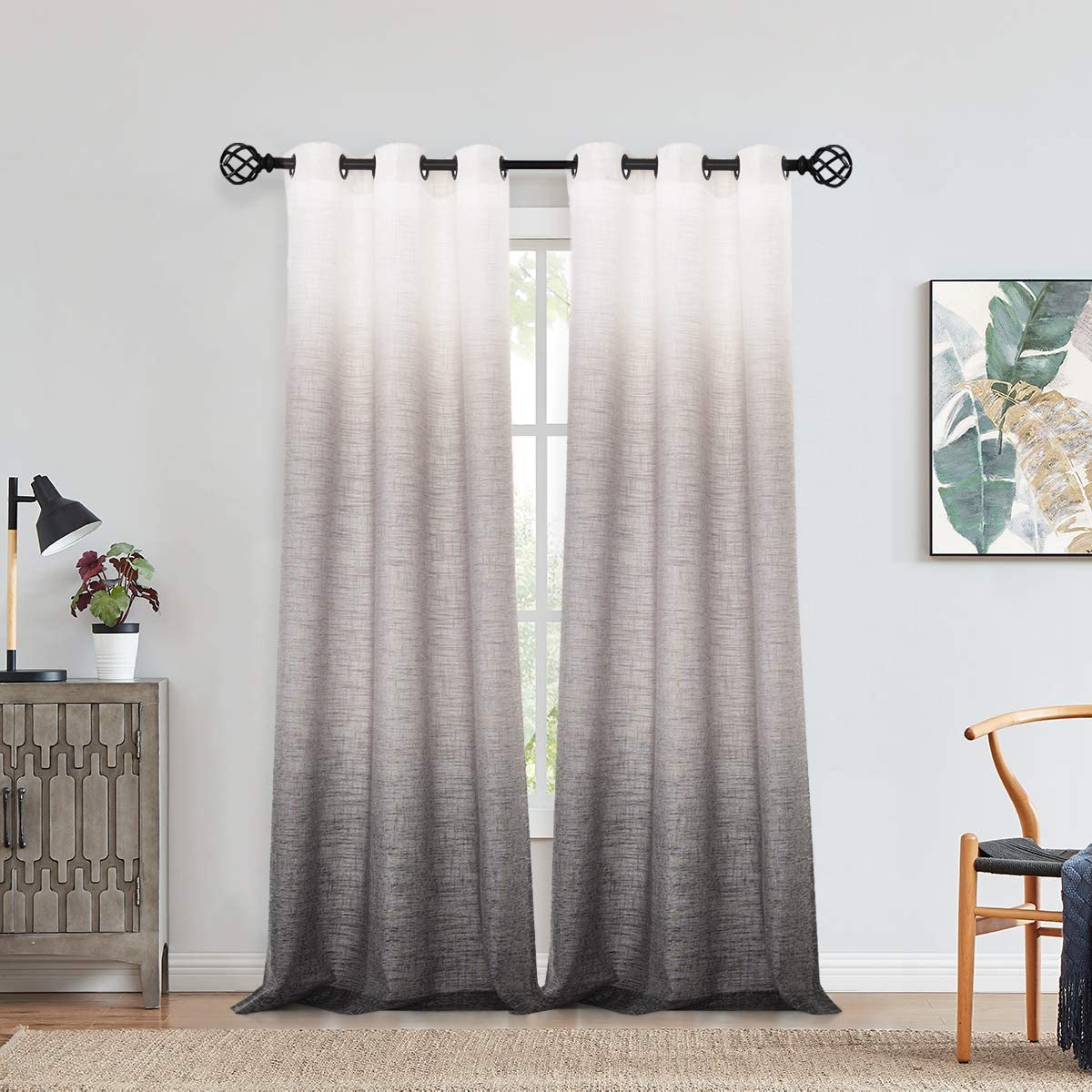 ombre curtains