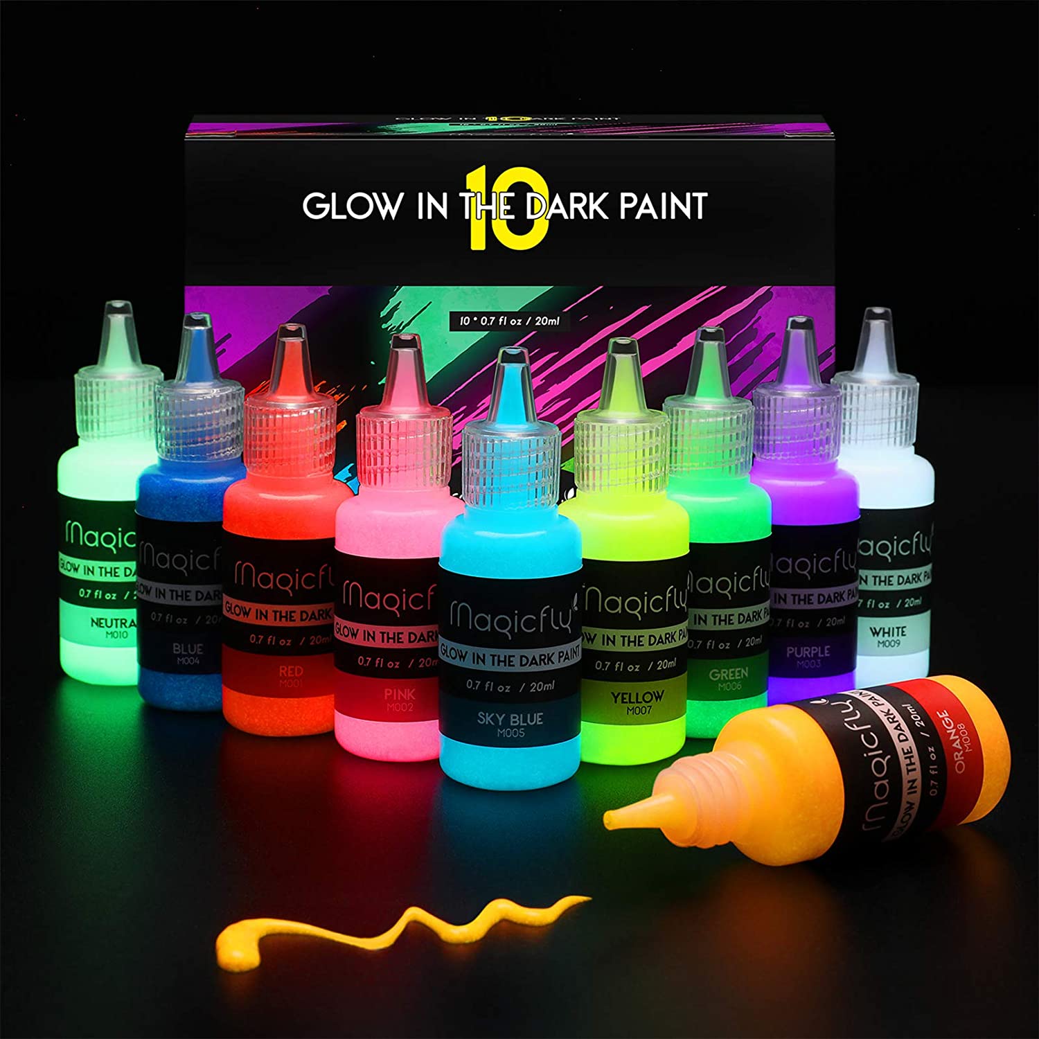 glow in the dark paint