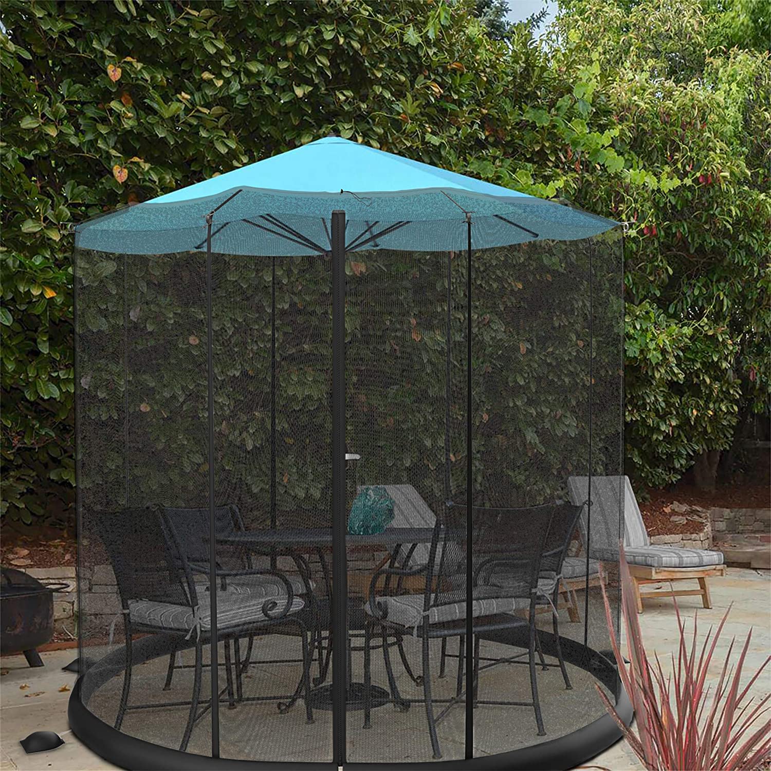 patio enclosure canopy umbrella
