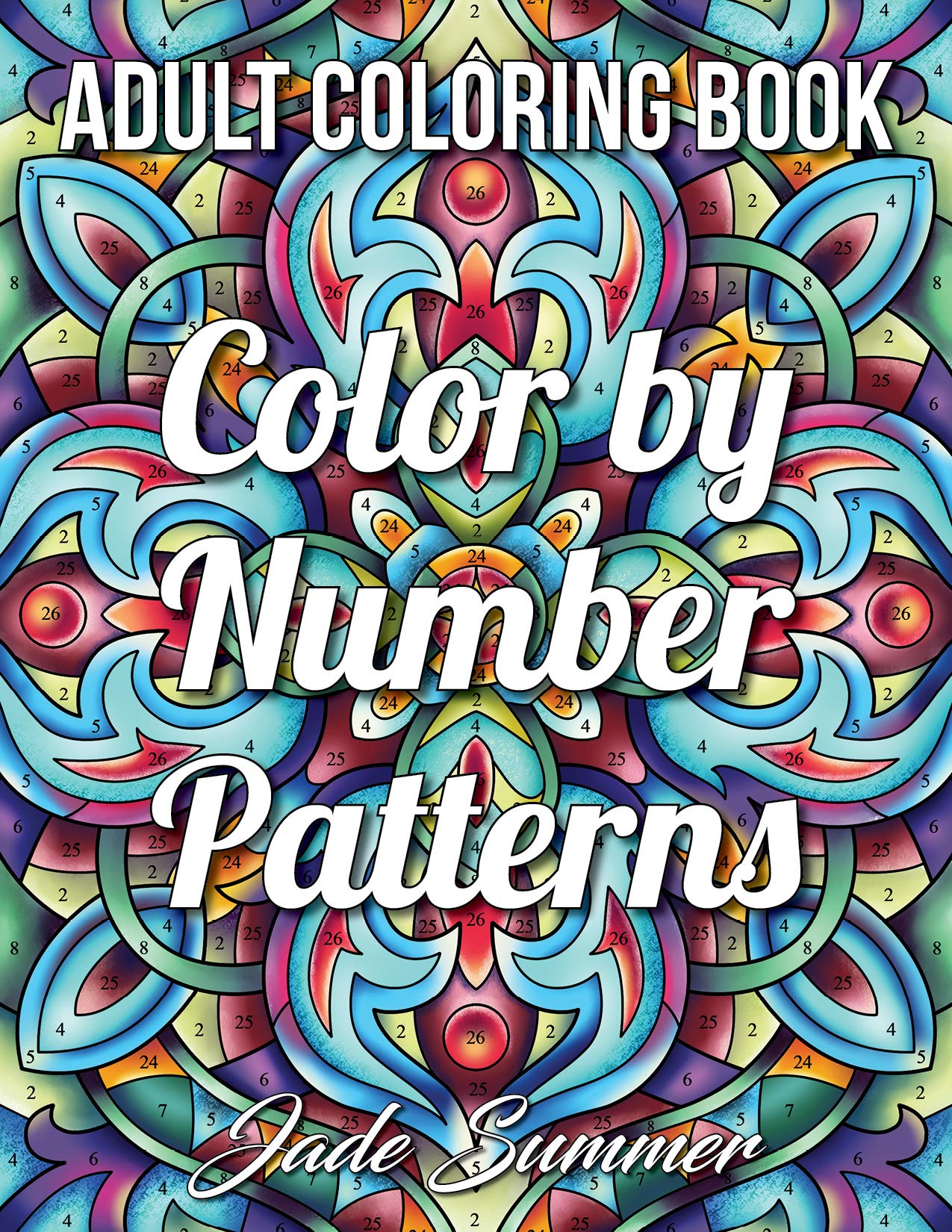 color by number coloring book