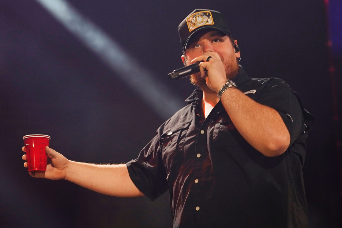 Luke Combs performs at the Concerts for Conservation as a part of the Bass Pro Shops World’s Fishing Fair in Springfield, Missouri on March 31, 2022