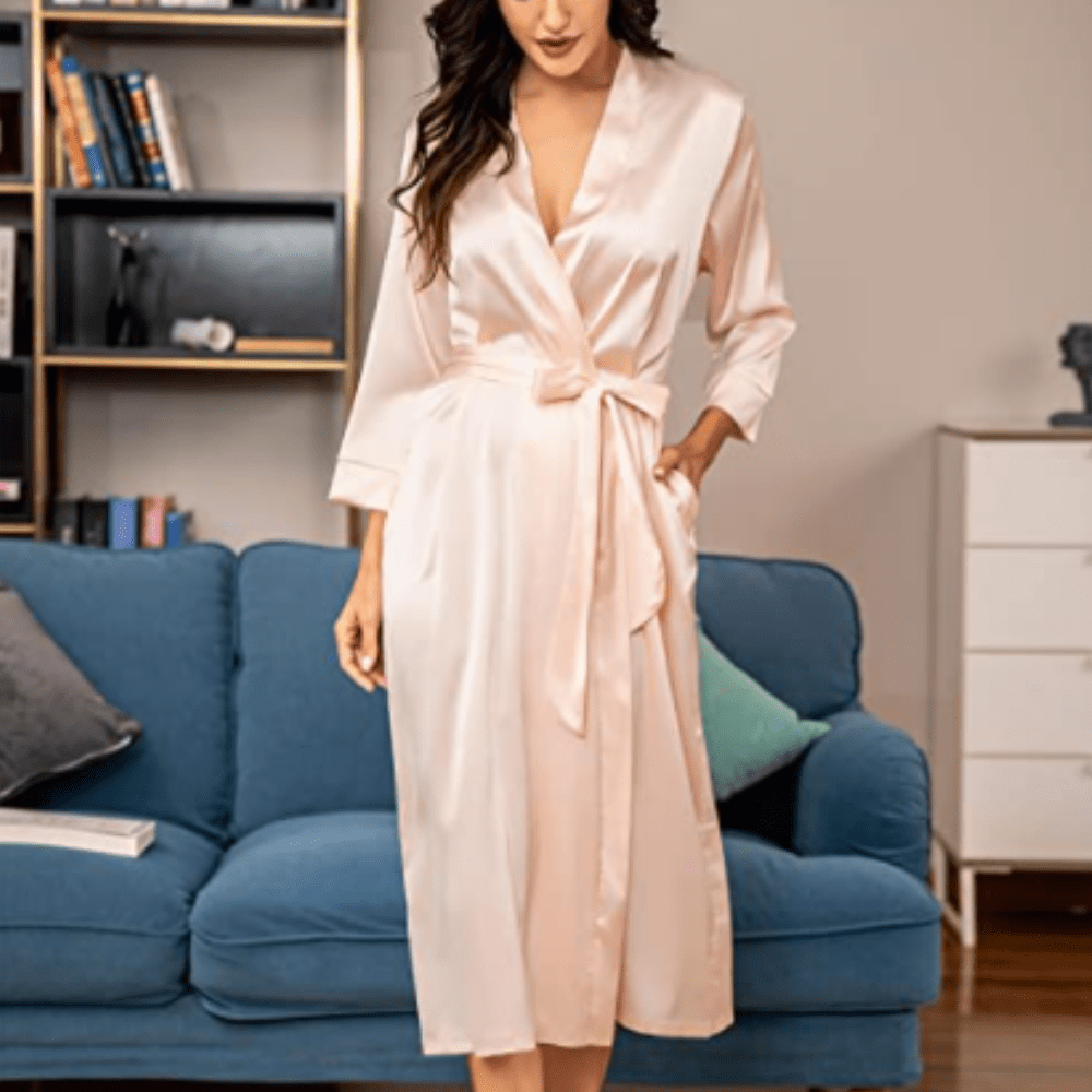 Hotouch Silk Robes for Women Satin