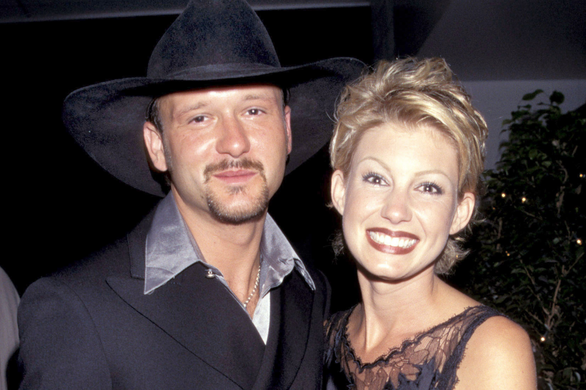 Tim McGraw and Faith Hill in 1996