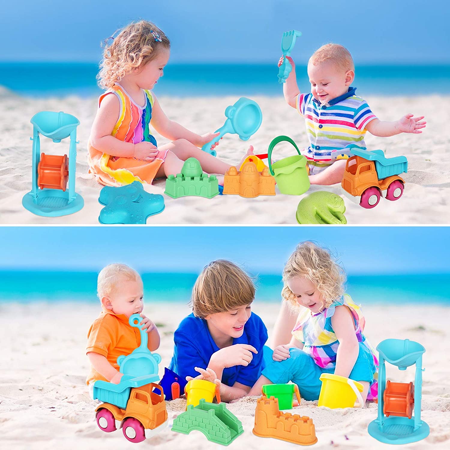Auney 23 PCS Beach Toys
