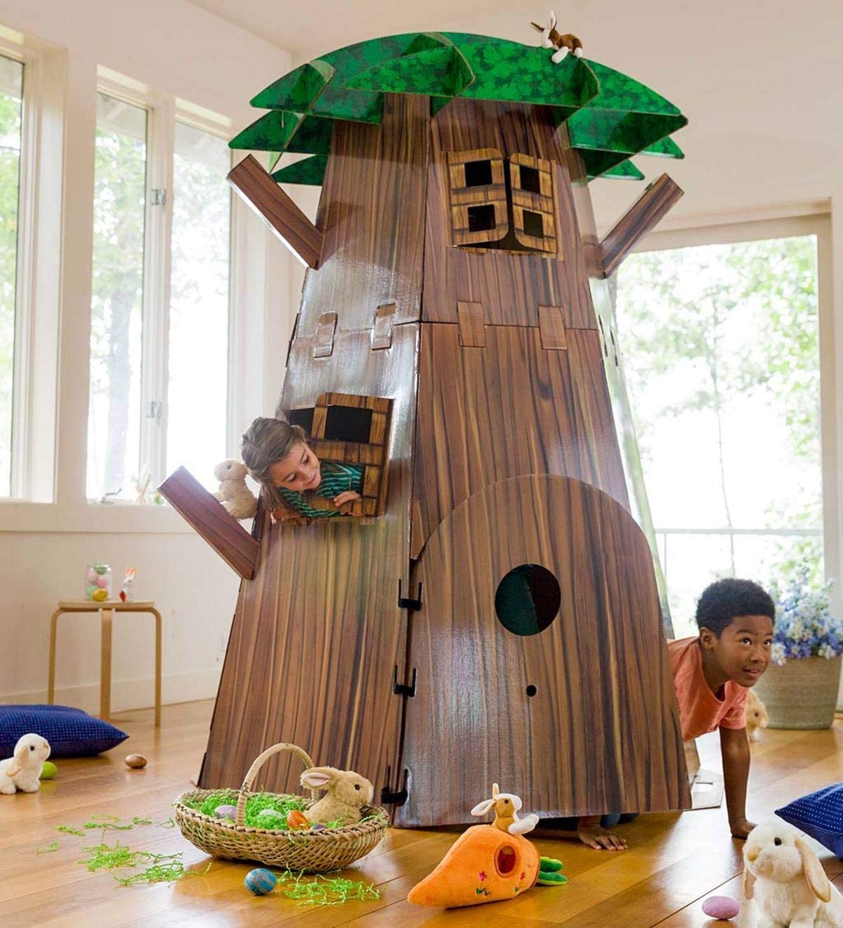 HearthSong Big Indoor Tree Fort