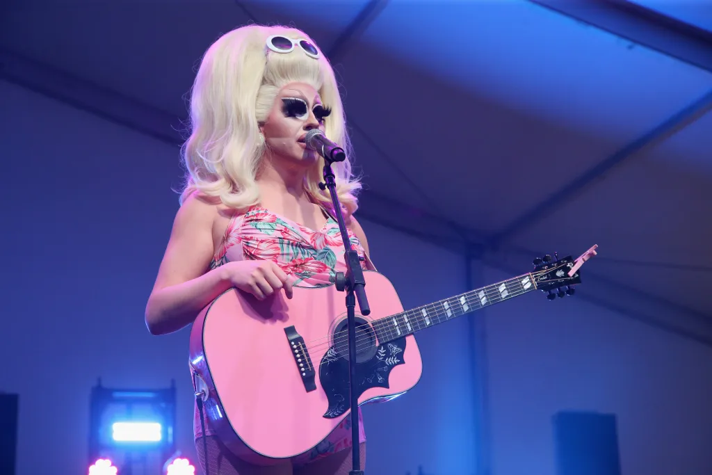 Trixie Mattel performs in concert during day two of the second weekend of Austin City Limits Music Festival at Zilker Park on October 10, 2021 in Austin, Texas 