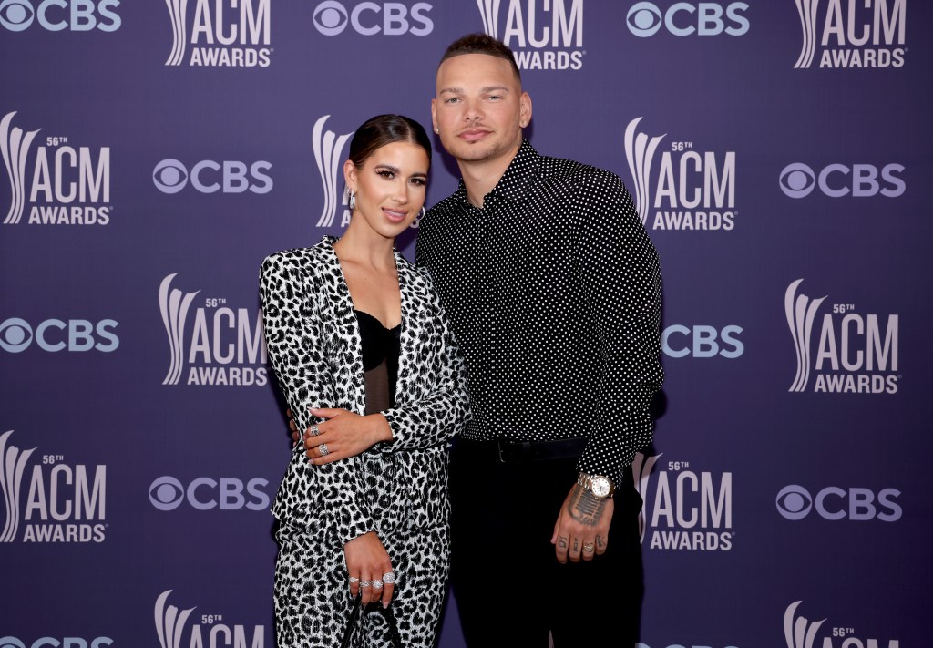 NASHVILLE, TENNESSEE - APRIL 18: (L-R) In this image released on April 18, Katelyn Jae and Kane Brown attend the 56th Academy of Country Music Awards at the Grand Ole Opry on April 18, 2021 in Nashville, Tennessee. (Photo by John Shearer/ACMA2021/Getty Images for ACM)