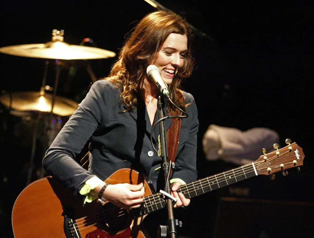 Singer/Songwriter Brandi Carlile performs onstage at the Troubadour on April 3, 2007 in Los Angeles, California. 