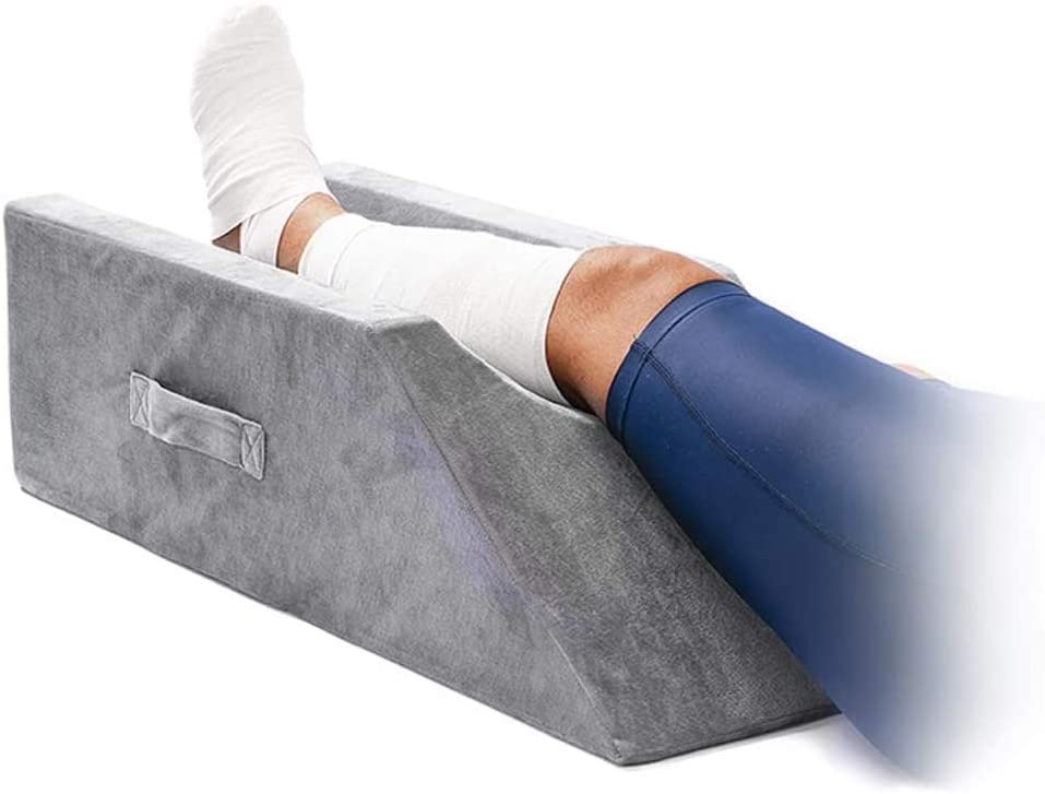 LightEase Memory Foam Leg, Knee, Ankle Support and Elevation Leg Pillow for Surgery