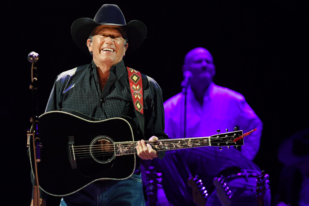 Recording artist George Strait performs as part of his Strait to Vegas engagements at T-Mobile Arena on February 01, 2019 in Las Vegas, Nevada.