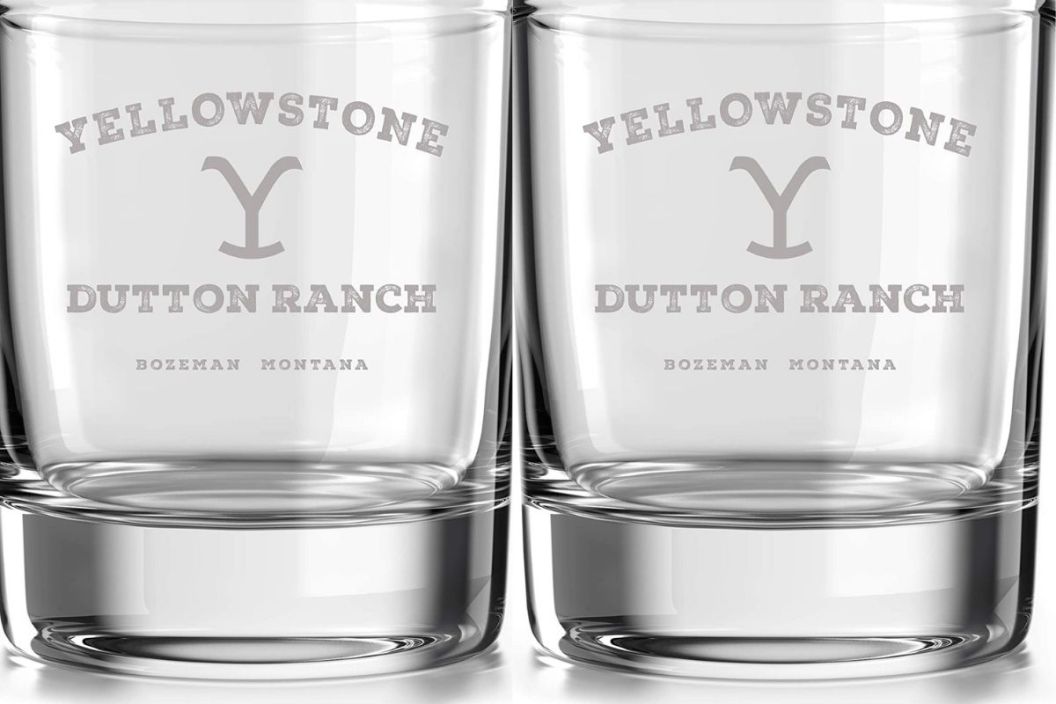 yellowstone whiskey glass FI