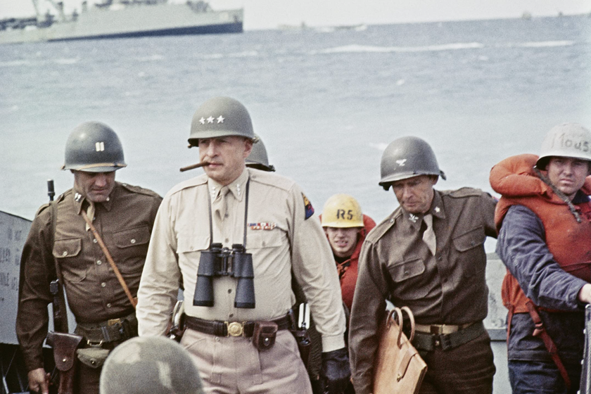 George C. Scott and Paul Stevens in Patton (1970)