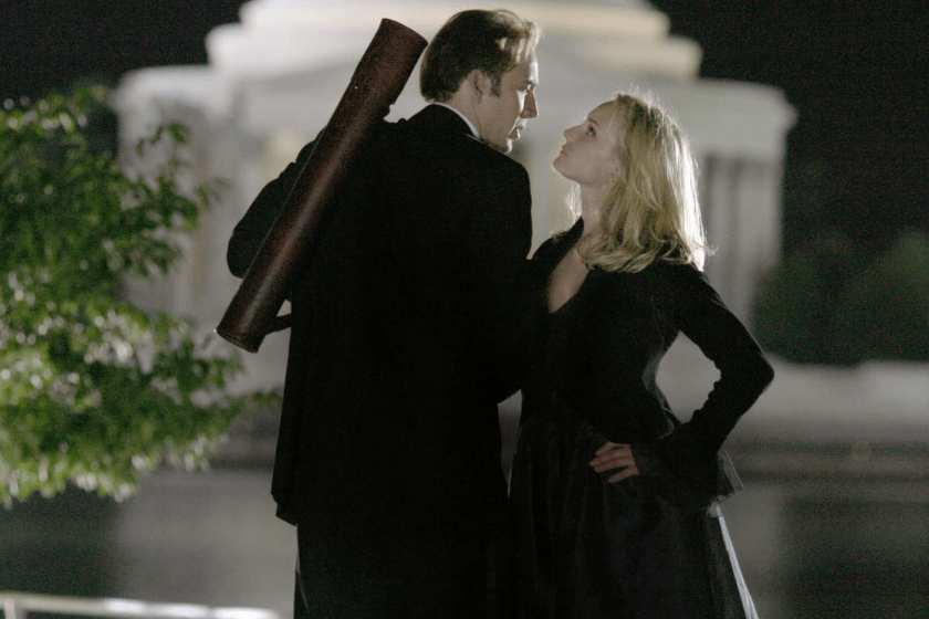 Nicolas Cage and Diane Kruger in National Treasure (2004)