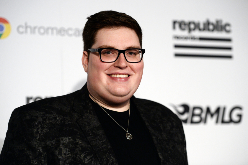Singer Jordan Smith arrives at the Republic Records Private GRAMMY Celebration at HYDE Sunset: Kitchen + Cocktails on February 15, 2016 in West Hollywood, California