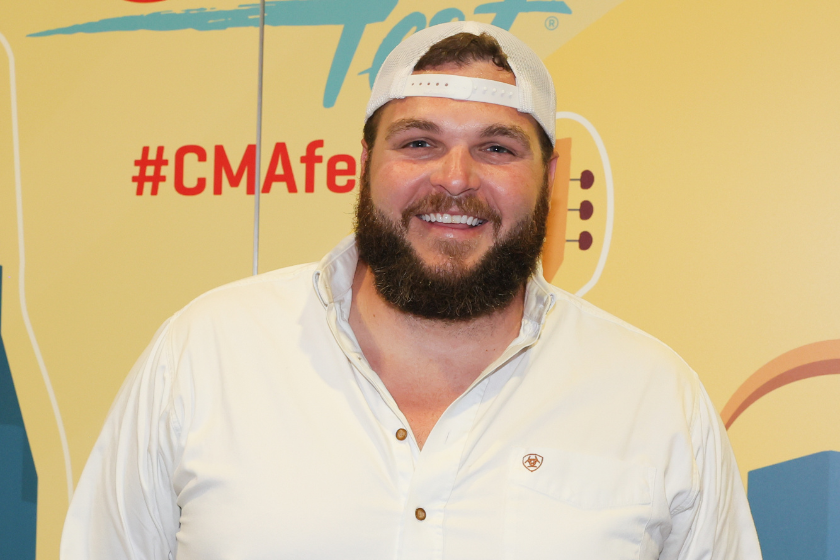 Singer Jake Hoot attends CMA Fest 2022 at CMA Close Up Stage in Music City Center on June 10, 2022 in Nashville, Tennessee
