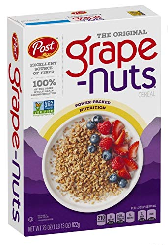 box of Grape-Nuts cereal