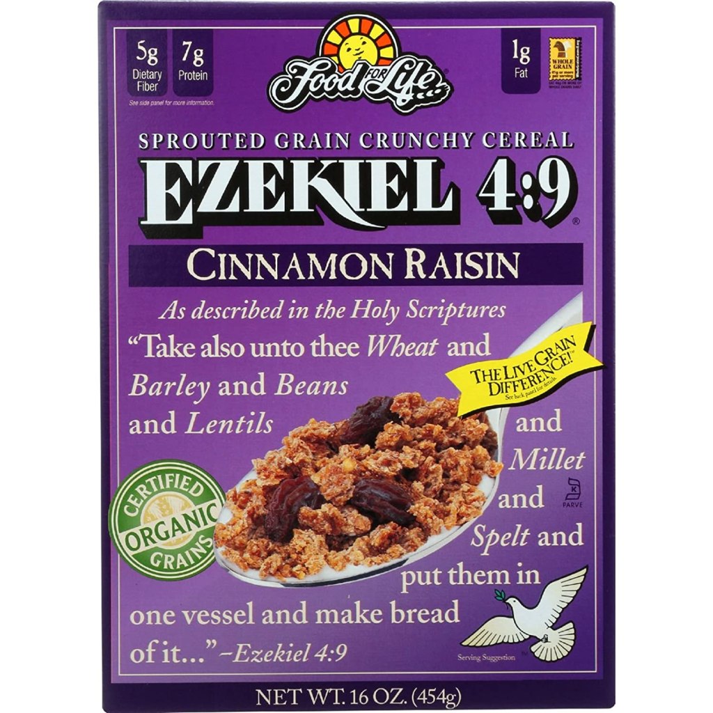 box of Food For Life Ezekiel 4:9