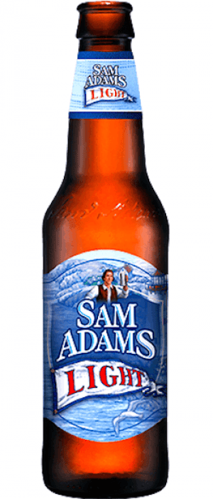 Samuel Adams light bottle