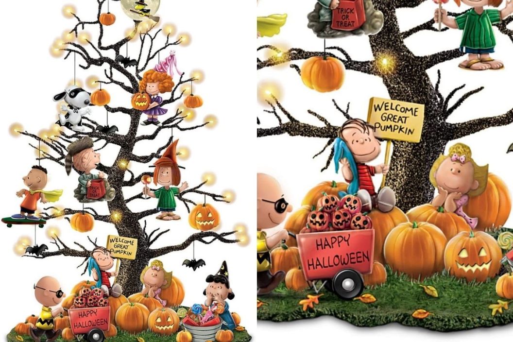 Charlie Brown halloween tree