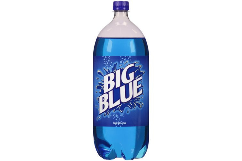 big blue soda
